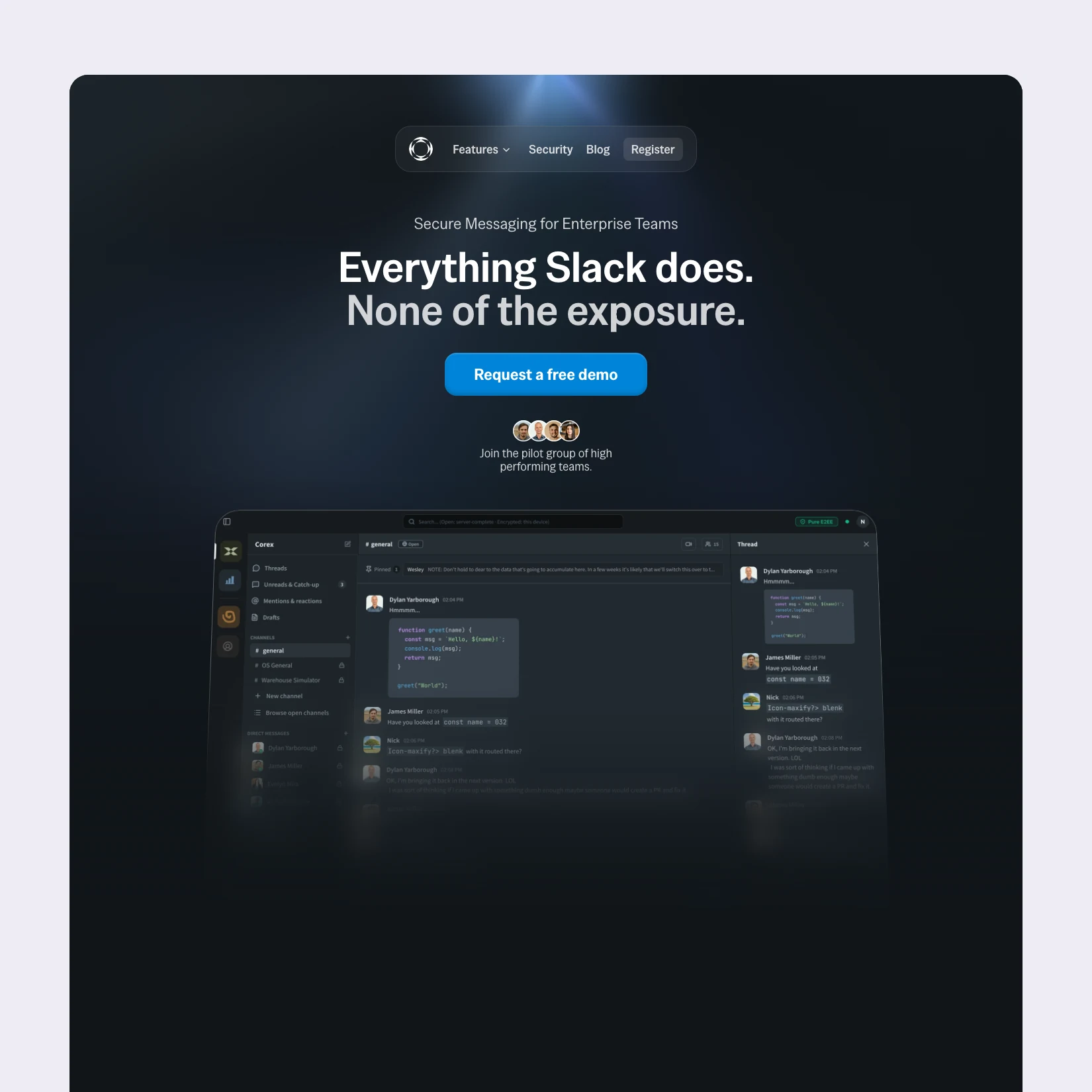 Sable marketing site